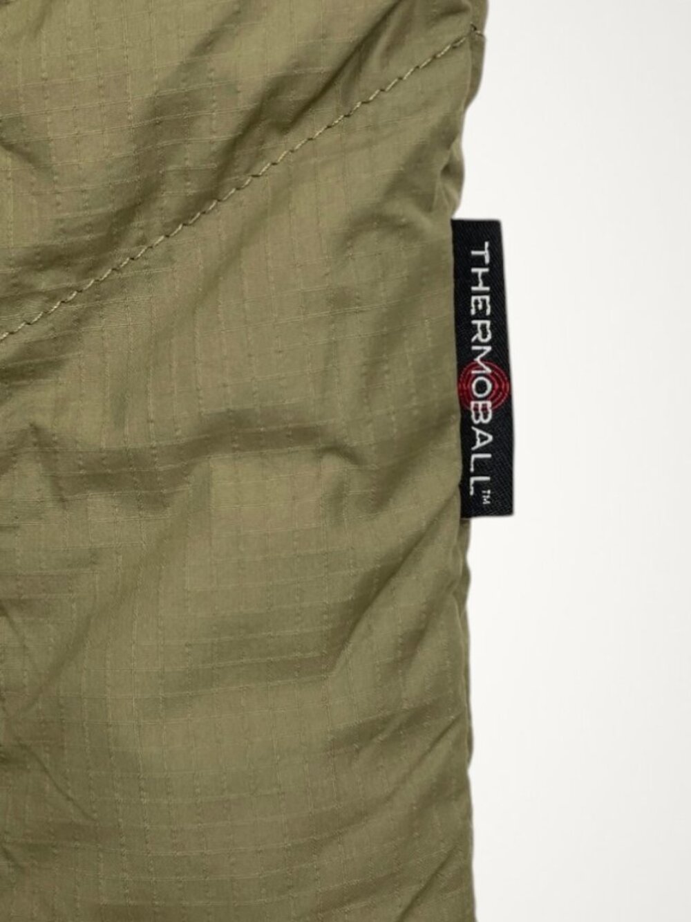 THE NORTH FACE ThermoBall Eco Quilted Puffer Jacket Hooded Coat Olive Men’s XXL - Picture 5 of 14